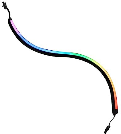 KITANDOVE RGB Pc Case Lighting 1000mm Light Strip Male Female Sync Connectors Pc Chassis Accessory