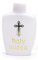 Riiichflowshop Botella de Agua bendita vacía católica 60 ml Botella de Agua bendita Cristiana católica Dorada para Contener Agua de Lourdes de plástico