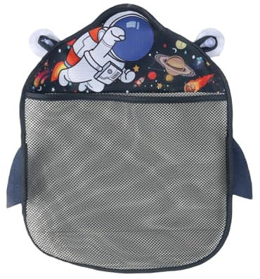 Badewannenhalter, Organizer für Badespielzeug für Babys – Netz-Halterung mit großer Kapazität – Multi use Bath Basketball Cartoon Shower Caddy Zubehör für die