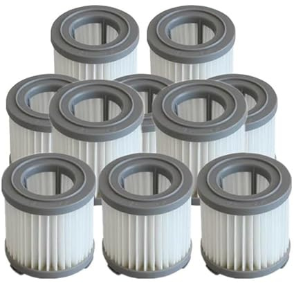 10 filtros HEPA compatibles con Cecotec Conga Rockstar 200 500 700 Ultimate Xtrem, accesorios de aspiradora inalámbrica de mano parte