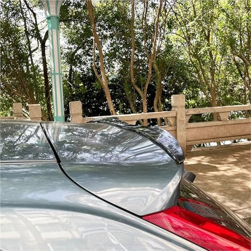 Auto Heckspoiler Heckspoiler-Kit Aus Weichem PU-Kunststoff In Carbonfaser-Optik Für Volvo V40 2013 2014 2015 2016 2017 2018 2019 Spoiler Wing(Glossy Black)