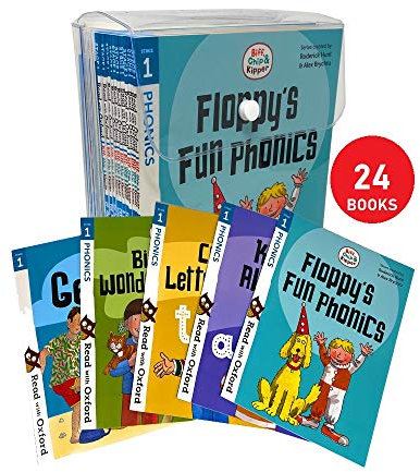 Biff, Chip and Kipper, Level Stage 1, Very First Reading with Oxford 24 Books Collection Set