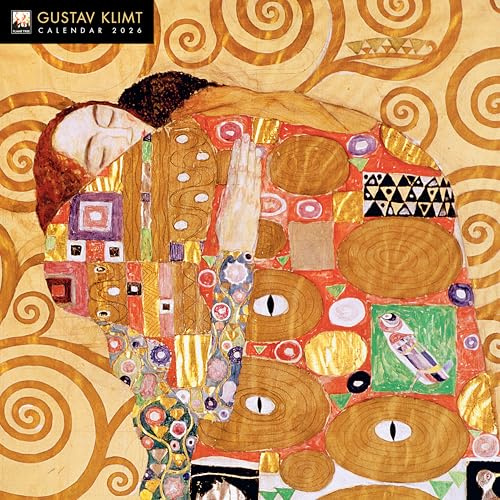 Gustav Klimt 2026 – Original Flame Tree Publishing-Kalender [Kalender] (Wall-Kalender)