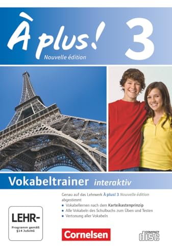 À plus !|NULL|Französisch als 1. und 2. Fremdsprache - Ausgabe 2012|Band 3|NULL|NULL|Vokabeltrainer auf CD-ROM|NULL
