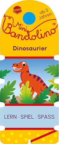 Mini Bandolino. Dinosaurier: Lernspiel mit Lösungskontrolle für Kinder ab 3 Jahren