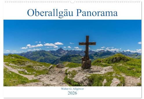 Oberallgäu Panorama (Wandkalender 2026 DIN A2 quer), CALVENDO Monatskalender: Panoramaaufnahmen aus dem Oberallgäu (CALVENDO Orte)
