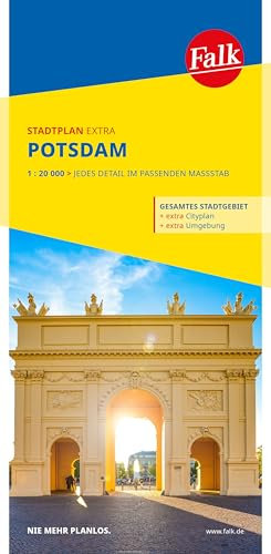 Falk Stadtplan Extra Potsdam 1:20.000: mit Ortsteilen von Berlin, Werder (Havel)