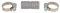 Airfit 50025SK Schlauchkupplung für Ø 19 mm Schlauch mit 2 Schlauchschellen 16-27 mm W2