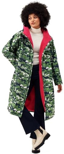 Regatta Mens Waterproof Robe Adults Cactus Camo S/M