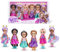 SPARKLE GIRLZ Prinzessin, Modepuppen zum Sammeln, Prinzessinnen-Anziehpuppen (6er-Pack)