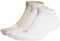 adidas Lot de 3 paires de chaussettes basses rembourrées unisexes, taille XL, Rose clair/blanc/beige merveille, XL