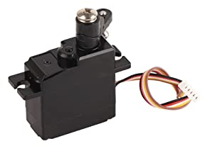 KIMISS 5-Draht-Servo Rc-Auto-Lenkservo 5-Leiter-Kunststoff, Eisen-Rc-Lenkservogetriebe 1,5 Kg, 5 Drähte, Geräuscharm, Schnelle Reaktion, Kunststoff, Metall, 1,5 Kg,