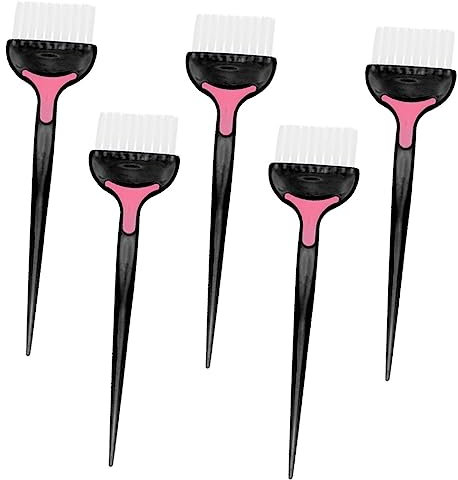 minkissy 10 Pièces Brosse De Couleur De Cheveux Pinceau De Outil De Coiffure Peigne Coloration Des Cheveux Applicateur De Pour Les Cheveux Abdos Simple Face Provisions