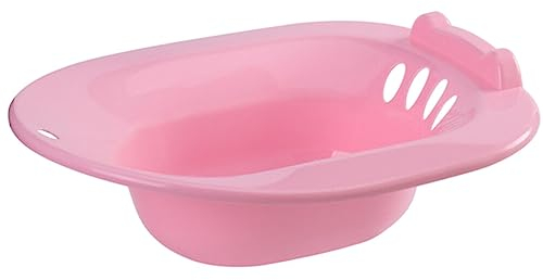 Sitzbad für Wochenbettpflege aus Kunststoff in Rosa