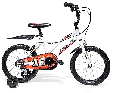 Huffy Jungen Pro Thunder 16 Zoll Fahrrad, Weiß, 40,6 cm