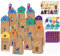 IWTBNOA 30 Sätze Ramadan Kalender zum Befüllen, Ramadan Geschenktüten mit Aufkleber, DIY Ramadan Kalender, Eid Mubarak Kraftpapiertüten, Muslimischen Lslam Zuckerfest Deko Ramadankalender Kinder