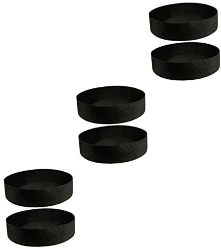 6 Piezas Macetas de Tela Bolsa de Plantación de Tela Contenedor de Cultivo de Plantación Maceta de Cultivo Bolsas de Jardín Bolsas de Cultivo Grandes Macetas para Plantas Contenedor de Plantació
