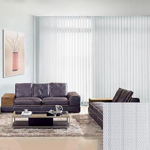 X1NGFU Lamellenvorhang nach Maß Vertikaljalousie,Verdunkelungsjalousie,Schiebegardine,Sonnenschutz Blendschutz,Wandmontage & Deckenmontag,für Zuhause,Anpassbare Farben,Breite X Höhe (140cm x 180cm)