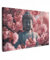 MuchoWow© Bilder Groß 120x80 cm XXL Wohnzimmer Deko Modern Wandbild Kunstdruck auf Leinwand Bild Schlafzimmer über Bett Room Decor Geschenke Buddha - Statue - Sakura - Kirschblüte