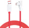 ACANDYA 6FT USB Type C Cable for OnePlus 8 Pro, 80W 65W for SuperVOOC/Warp/Dash Charging Cable Rapid Data Syncing Fast Charger USB C Cable for OnePlus 13 12 12R Open 11 10 8 7T Pro 7 6T, Red