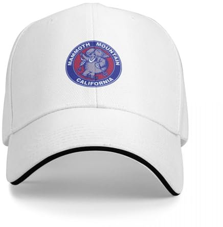 AIETPOIJ Basecap Ski Mammoth Mountain California Cap Baseball Cap Strandhut Luxus Damenhut Herren