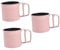 Cabilock 3 Pcs Mesh Flour Sifter Microwave Sieve Dustproof Robot Manual Sieve Cookie Baking Kit Screens Spoon Gooseneck Phone Tea Strainer Dough Kneader Hand-Crank Sieve Maker Pink
