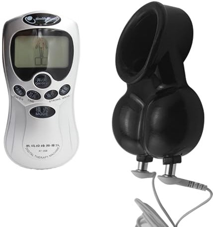 BDSM Sack für Hoden Hoden Trageverschluss Penis und Hodenhülle mit 8 Modi 15 Intensitätsstufen für Männer SM ideal für Masturbation und erotische Erlebnisse