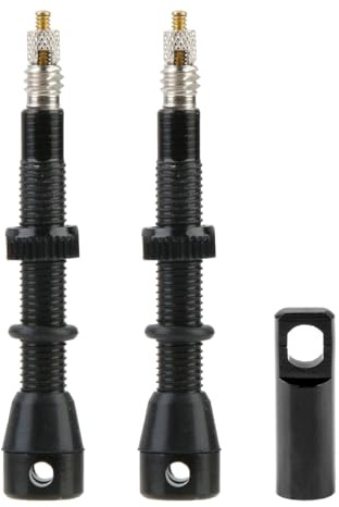 48mm Tubeless Presta Valve Stems Alloy Bike Valve Kit MTB Road