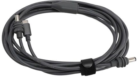 2 po in 1 Câble d'alimentation USB C à DC pour Mini-Satellite 18AWG IP68 Extension du câble Satellite de Type C pour Le Remplacement (5 Meters)