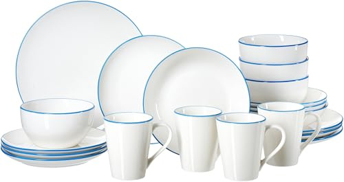 Kombiset Adela, 20-teilig, Blau