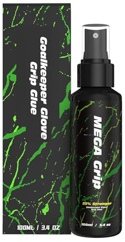 SmartB Torwarthandschuh Kleber & Grip-Spray – Goalie Gloves Glue Tackifier, Sticky Spray für Fußballhandschuhe, verbesserter Halt auf Allen Handschuhen, MSDS-Zertifiziert, 100ml