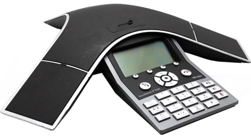 SIMPLETEK - Telephone for IP Conferences with Large LCD Display | HD Audio | SIP PoE | Full-Duplex Technology (Refurbished)
