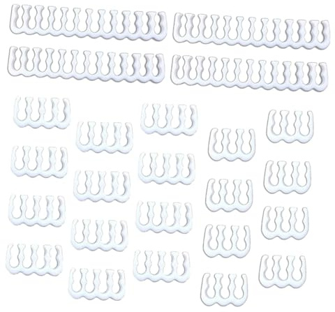 Yardenfun Teiliges Verlängerungskabel für PC netzteil Kabelkamm für Saubere Kabelführung Weißes Computerzubehör zur Ordentlichen Verlegung