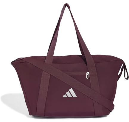 adidas Damen Adidas Sport Bag Duffel_Bag, Maroon/Silver met., One Size