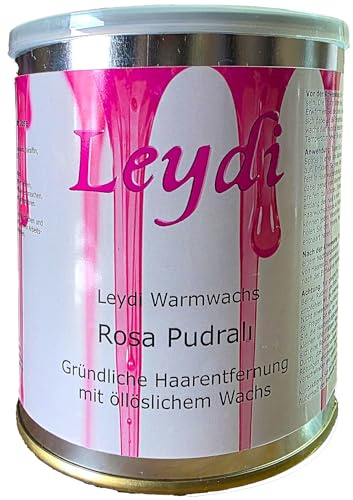 Leydi Warmwachs Rosa Pudrali in der Dose - 1000g Wachs zur Haarentfernung