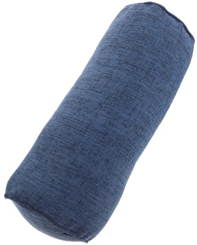 Yoga Bolster Kissen Rund Zylindrisch Blau für Heimgebrauch