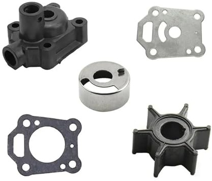 Pompe À Eau Voiture Kit Pompe À Eau Universelle Pour Tohatsu 4HP 5HP Pour Parsun 5HP 6HP Moteur De Bateau 2 Temps 369-65011-0 Pour Mercury 4HP 5HP 47-16154 Moteur Pompes À Eau