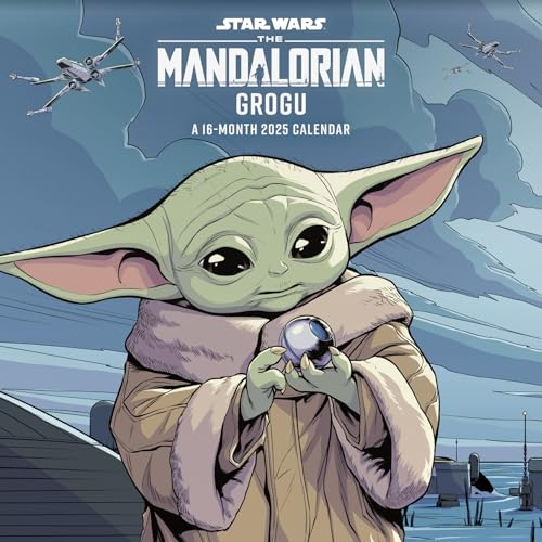 2025 Star Wars: The Mandalorian - Grogu Mini Wall Calendar
