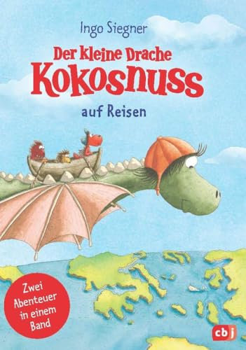 Der kleine Drache Kokosnuss auf Reisen: Doppelband mit Preisvorteil (Kokosnuss-Sammelbände, Band 11)