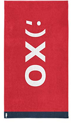 Seahorse Strandtuch XO red 100x180cm