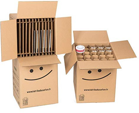 LA TRIBU DU CARTON Kit Déménagement Vaisselle