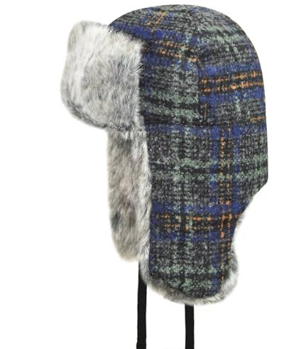 Kangol Wool Ushanka Baskenmütze,