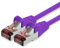 Cavo di Rete Cat6 1m Viola - 1 x Cavo Patch LAN Cat 6 Cavo di Rete LAN Sftp Pimf Lszh Rame 1000 Mbit s