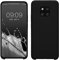 kwmobile Cover per Huawei Mate 20 Pro Custodia - Back Case per Smartphone in Silicone TPU - Protezione Gommata - nero