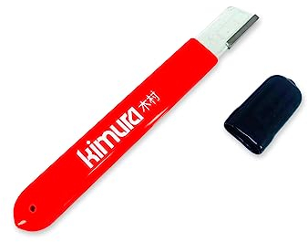 Kimura® Affilatrice professionale per attrezzi da giardino, in carburo di alta qualità, multiuso, ideale per cesoie, cesoie, cesoie da giardino, forbici e accette, impugnatura ergonomica in vinile
