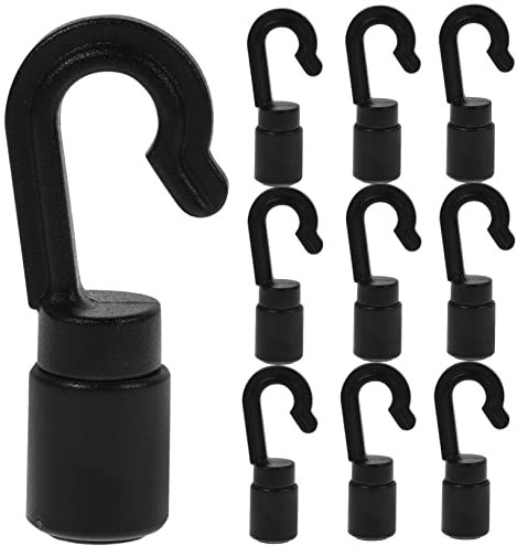Parliky 10pcs Kayak Accessories Dock Mooring Hook Fixing Buckle for Boat Practical Kayak Supplies for Outdoor Kayaking
