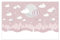 Bilderwelten Fototapete Babyzimmer Paris Sterne Heißluftballon Rosa 255x384 cm Vlies-Tapete XXL Smart Wandtapete Wanddekoration Kinder Kinderzimmer