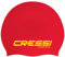CRESSI Ricky Jr Swim Cap 1X Junior - Cuffia Junior per il Nuoto, Rosso/Giallo, Taglia Unica