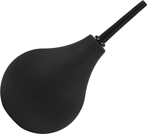 Ohrwaschball L 224ml aus Silikon Schwarz mit Konischer Spitze