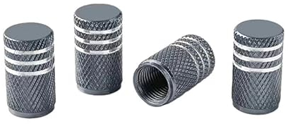 Auto Ventilkappen für Peugeot 107 5-Door, Reifenventilkappen Ventildeckel Metall Ventildeckel Mit Dichtung Auto-Reifen Ventilabdeckung Accessoires,C